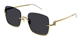 Gucci GG1279S women Gold Geometric Sunglasses