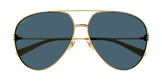 Gucci GG1280S women Gold Pilot Sunglasses