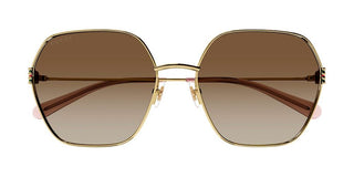 Gucci GG1285SA women Gold Geometric Sunglasses