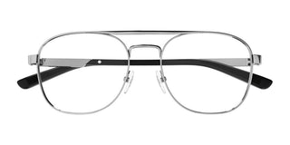 Gucci GG1290O men Ruthenium Pilot Eyeglasses