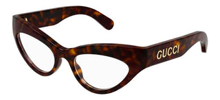 Gucci GG1295O women Havana Cat Eye Eyeglasses