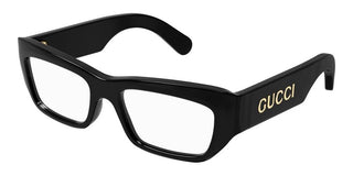 Gucci GG1297O men Black Geometric Eyeglasses