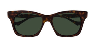 Gucci GG1299S women Havana Squared Sunglasses