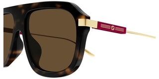 Gucci GG1309S men Havana Pilot Sunglasses