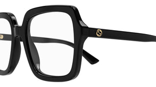 Gucci GG1318O women Black Squared Eyeglasses