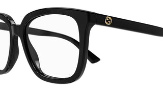 Gucci GG1319O women Black Squared Eyeglasses