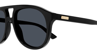 Gucci GG1320S men Black Pilot Sunglasses