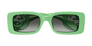 Gucci GG1325S women Green Rectangle Sunglasses