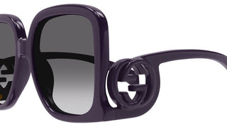 Gucci GG1326S women Violet Oversize Sunglasses