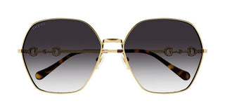 Gucci GG1335S women Gold Squared Sunglasses