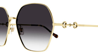 Gucci GG1335S women Gold Squared Sunglasses