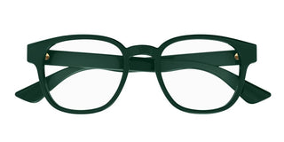 Gucci GG1343O men Green Geometric Eyeglasses