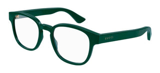 Gucci GG1343O men Green Geometric Eyeglasses