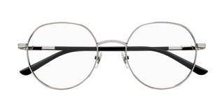 Gucci GG1349O men Ruthenium Round Eyeglasses