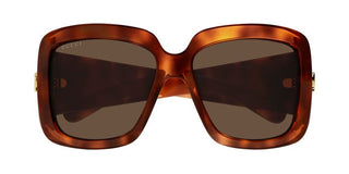 Gucci GG1402S women Havana Squared Sunglasses