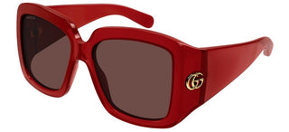 Gucci GG1402S women Red Squared Sunglasses