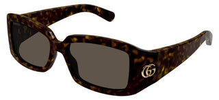 Gucci GG1403S women Havana Squared Sunglasses