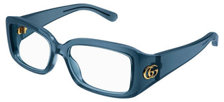 Gucci GG1406O women Blue Squared Eyeglasses