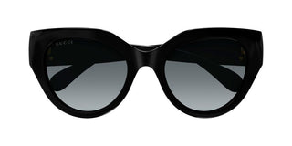 Gucci GG1408S women Black Cat Eye Sunglasses