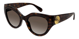 Gucci GG1408S women Havana Cat Eye Sunglasses