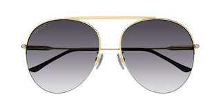 Gucci GG1413S women Gold Round Sunglasses