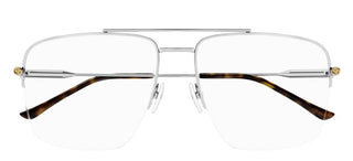 Gucci GG1415O women Silver Squared Eyeglasses