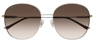 Gucci GG1416SK women Silver Round Sunglasses