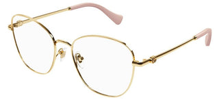 Gucci GG1418O women Gold Cat Eye Eyeglasses