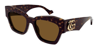 Gucci GG1422S women Havana Cat Eye Sunglasses