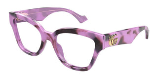 Gucci GG1424O women Violet Squared Eyeglasses