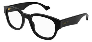 Gucci GG1429O men Black Squared Eyeglasses