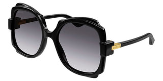 Gucci GG1431S women Black Round Sunglasses