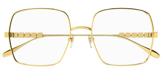 Gucci GG1434O women Gold Squared Eyeglasses