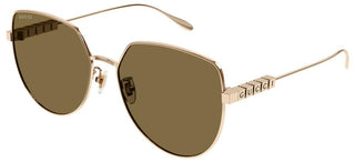 Gucci GG1435SA women Gold Geometric Sunglasses