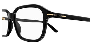 Gucci GG1446O men Black Squared Eyeglasses