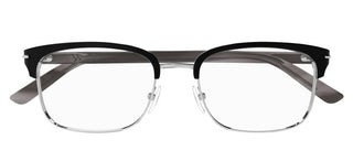 Gucci GG1448O men Silver Squared Eyeglasses