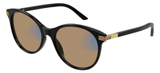 Gucci GG1450S women Black Round Sunglasses