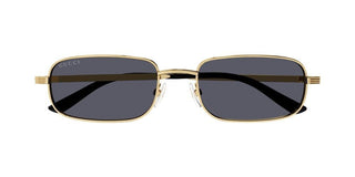 Gucci GG1457S men Gold Squared Sunglasses