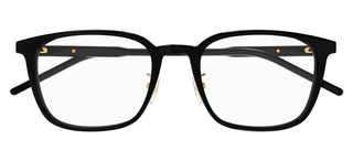 Gucci GG1465OA men Black Squared Eyeglasses