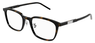 Gucci GG1465OA men Black Squared Eyeglasses