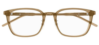 Gucci GG1465OA men Brown Squared Eyeglasses