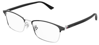 Gucci GG1475OJ men Silver Squared Eyeglasses