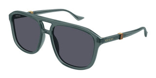 Gucci GG1494S men Green Pilot Sunglasses