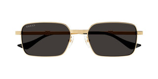 Gucci GG1495S men Gold Squared Sunglasses