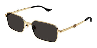 Gucci GG1495S men Gold Squared Sunglasses