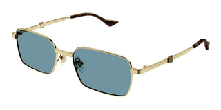 Gucci GG1495S men Gold Squared Sunglasses