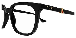 Gucci GG1497O men Black Squared Eyeglasses