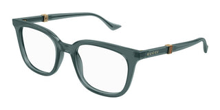 Gucci GG1497O men Green Squared Eyeglasses