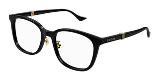 Gucci GG1500OK men Black Squared Eyeglasses