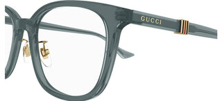 Gucci GG1500OK men Green Squared Eyeglasses